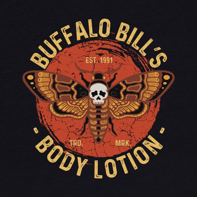 Buffalo Bill's Body Lotion - Vintage Distressed Horror by RASRAP